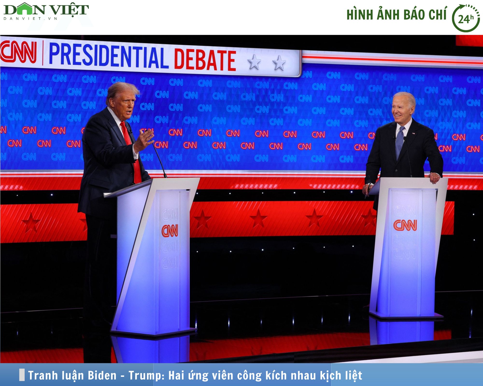 Hình ảnh báo chí 24h: Tranh luận Biden - Trump nảy lửa, kịch tính- Ảnh 1. Hình ảnh báo chí 24h: Tranh luận Biden - Trump nảy lửa, kịch tính- Ảnh 1.