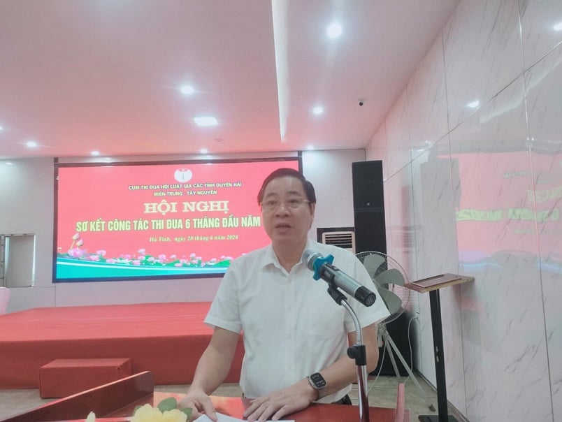 Sự kiện - Hội Luật gia các tỉnh miền Trung, Tây Nguyên tổ chức sơ kết công tác thi đua 6 tháng đầu năm