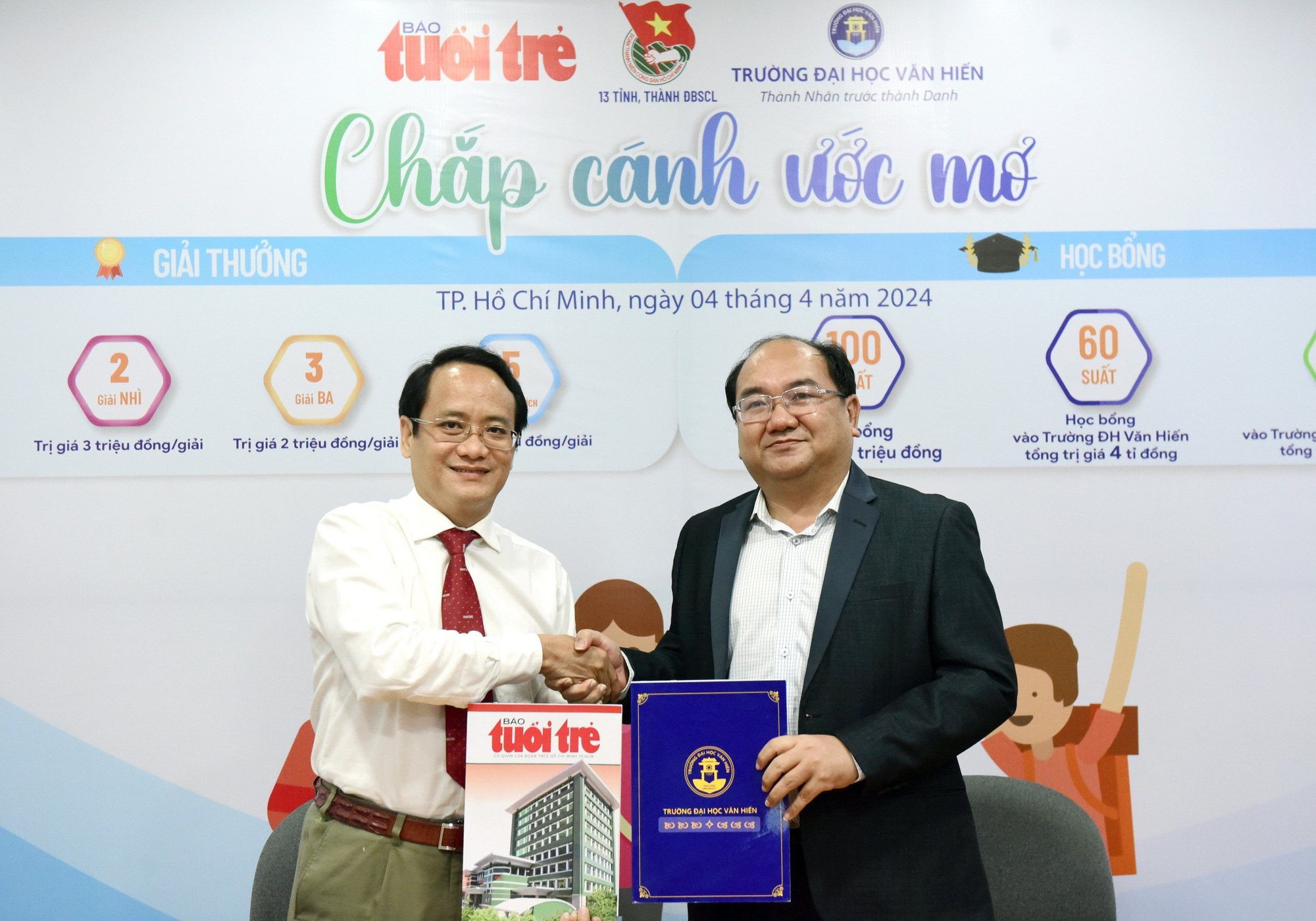 Hơn 5,6 tỉ đồng học bổng Chắp cánh ước mơ chờ tân sinh viên- Ảnh 1. Tổng kinh phí thực hiện chương trình học bổng Chắp cánh ước mơ trong 3 năm khoảng 19 tỉ đồng - Ảnh: DUYÊN PHAN