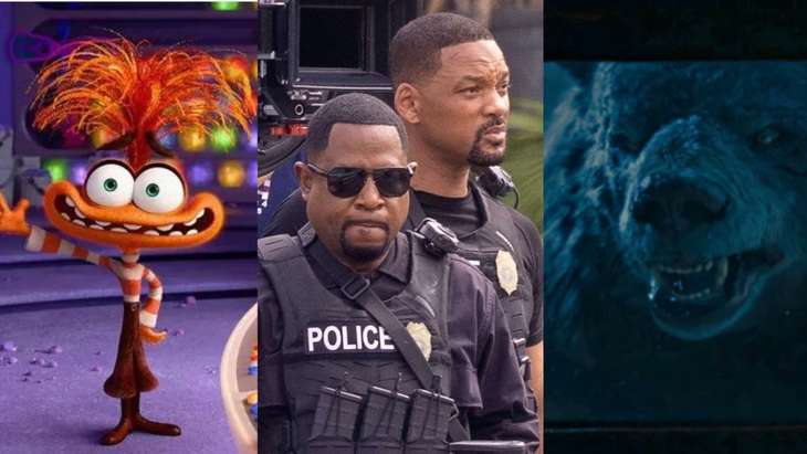 Những cái tên nổi bật ra mắt trong tháng 6: Inside Out 2; Bad Boys 4; Móng Vuốt - Ảnh: ĐPCC/Pixar/Sony Những cái tên nổi bật ra mắt trong tháng 6: Inside Out 2; Bad Boys 4; Móng vuốt - Ảnh: ĐPCC/Pixar/Sony