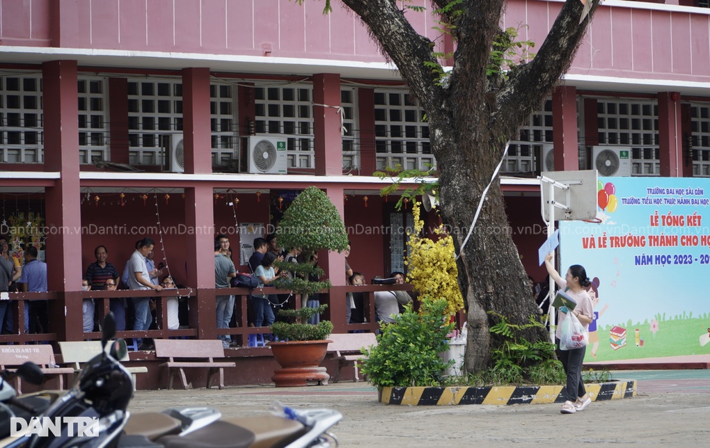 Kẻ khóc, người cười vụ xếp hàng xuyên đêm mua hồ sơ vào lớp 1 ở TPHCM - 2 Kẻ khóc, người cười vụ xếp hàng xuyên đêm mua hồ sơ vào lớp 1 ở TPHCM - 2
