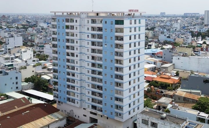 Khởi tố chủ đầu tư xây lụi căn hộ bán cho khách hàng- Ảnh 1. Khởi tố chủ đầu tư xây lụi căn hộ bán cho khách hàng- Ảnh 1.