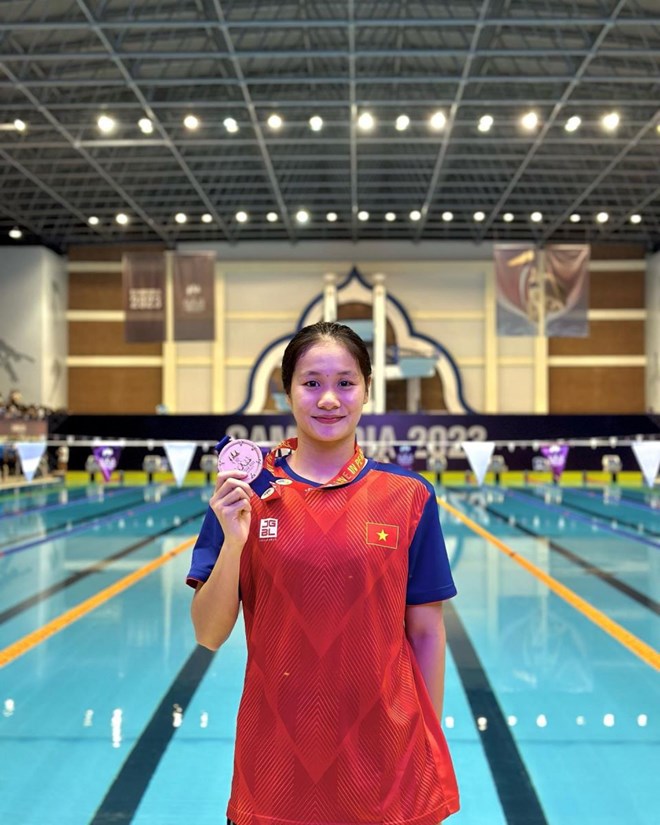 Kình ngư từng phá kỷ lục của Ánh Viên tràn trề cơ hội có vé dự Olympic Paris- Ảnh 1. Kình ngư từng phá kỷ lục của Ánh Viên tràn trề cơ hội có vé dự Olympic Paris- Ảnh 1.