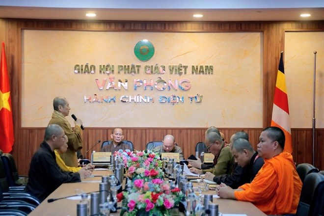 ban thuong truc hoi dong tri su giao hoi phat giao viet nam ky luat thuong toa thich chan quang hinh 1