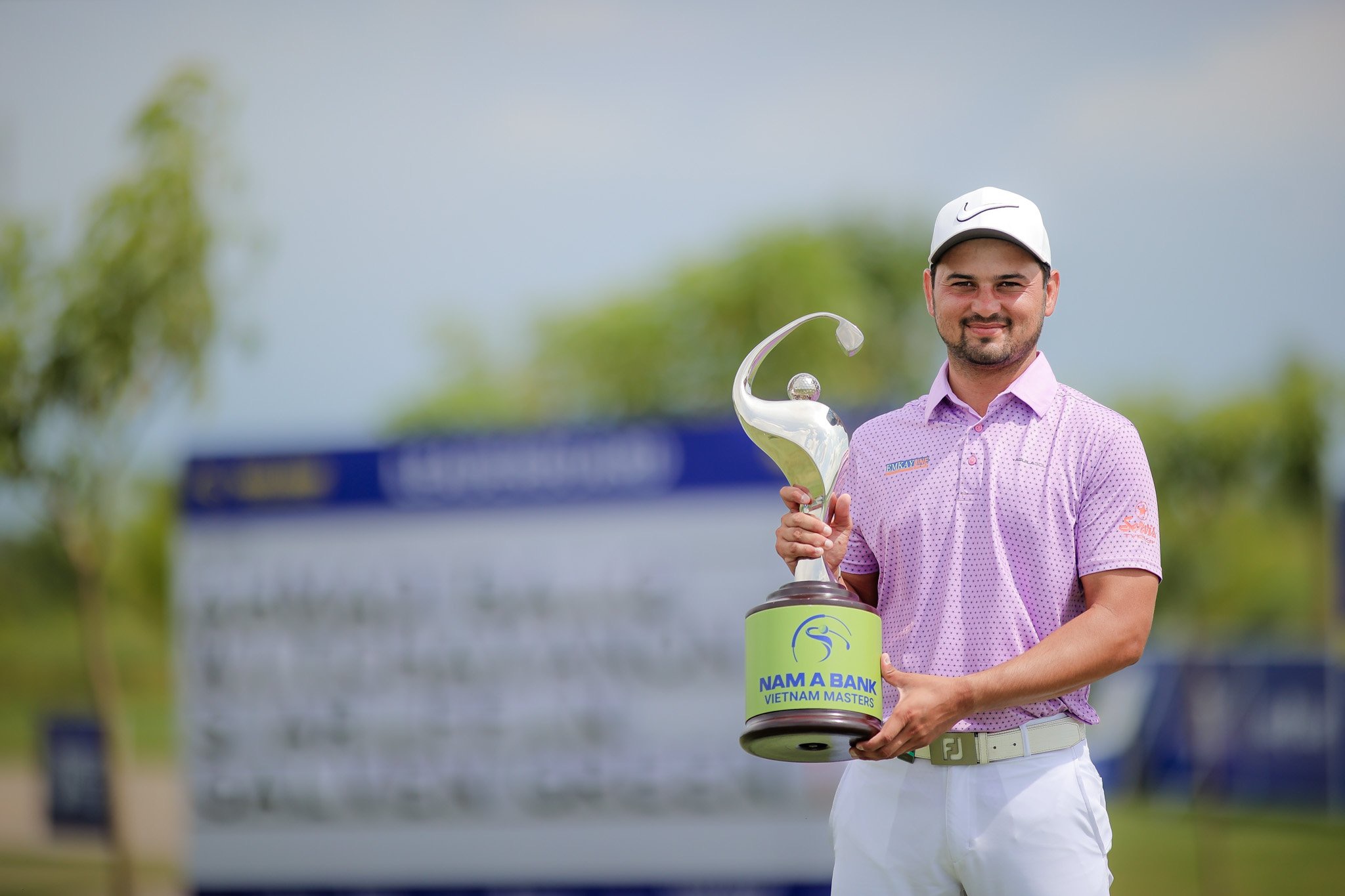 Kỷ lục của Nguyễn Anh Minh bị phá vỡ tại giải golf Nam A Bank Vietnam Masters- Ảnh 1. Kỷ lục của Nguyễn Anh Minh bị phá vỡ tại giải golf Nam A Bank Vietnam Masters- Ảnh 1.