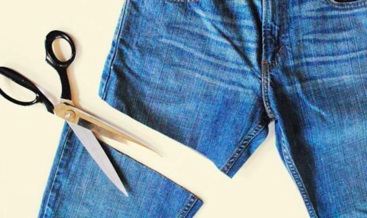 Làm mới chiếc quần jeans bằng cách tự cắt - Ảnh 5. Làm mới chiếc quần jeans bằng cách tự cắt - Ảnh 5.