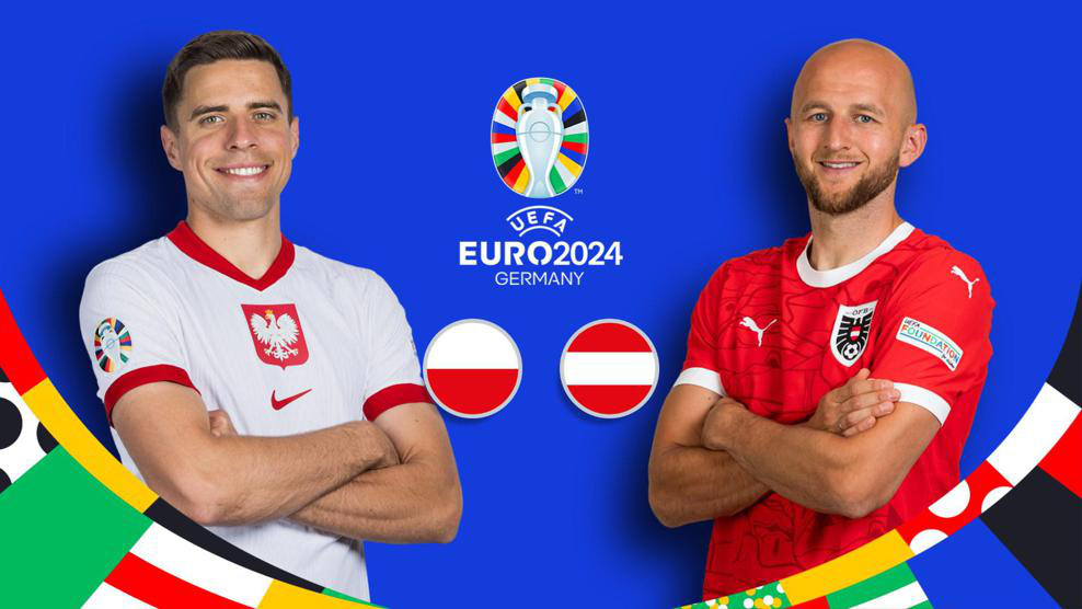 Máy tính soi tỉ số Euro 2024: Ba Lan đánh bại Áo- Ảnh 1. Máy tính dự đoán đội tuyển Ba Lan sẽ đánh bại Áo trong lượt trận thứ hai tại bảng E Euro 2024, lúc 23h ngày 21-6 - Ảnh: UEFA