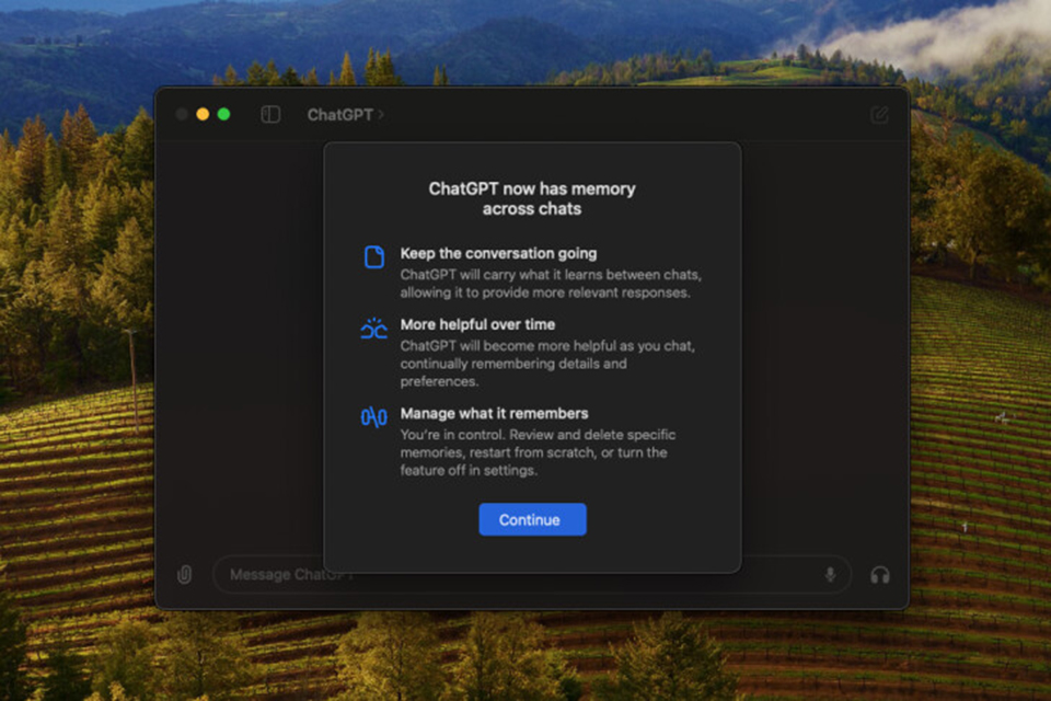 OpenAI phát hành ứng dụng ChatGPT miễn phí cho máy Mac- Ảnh 1. OpenAI phát hành ứng dụng ChatGPT miễn phí cho máy Mac- Ảnh 1.