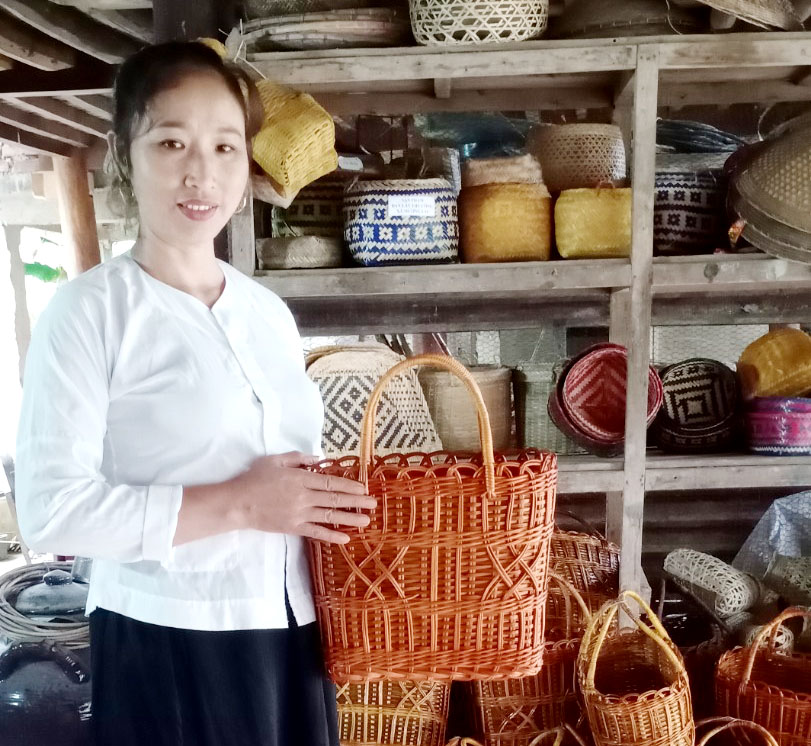 Yên Bái: Phụ nữ Mường Lai tăng thu nhập từ nghề thủ công truyền thống- Ảnh 1. Yên Bái: Phụ nữ Mường Lai tăng thu nhập từ nghề thủ công truyền thống- Ảnh 1.