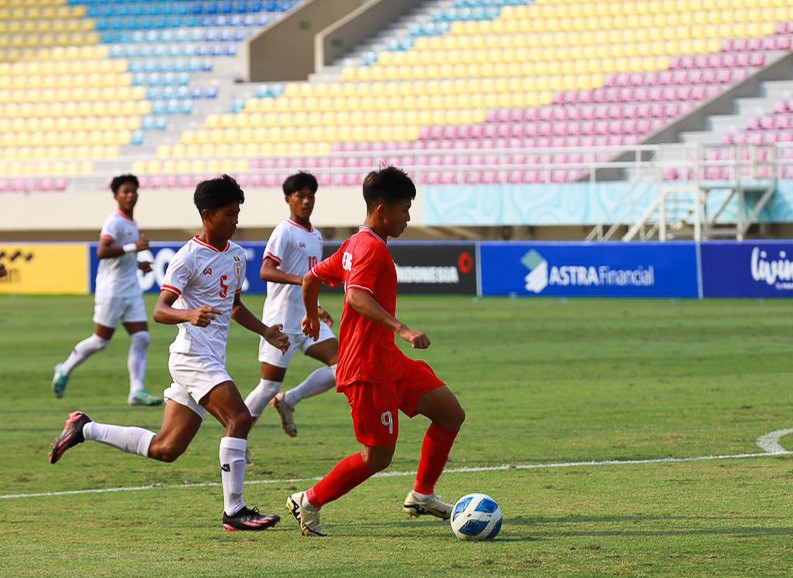 Thắng cực đậm U.16 Myanmar, U.16 Việt Nam vào bán kết Đông Nam Á với ngôi đầu bảng - Ảnh 1. Thắng cực đậm U.16 Myanmar, U.16 Việt Nam vào bán kết Đông Nam Á với ngôi đầu bảng - Ảnh 1.