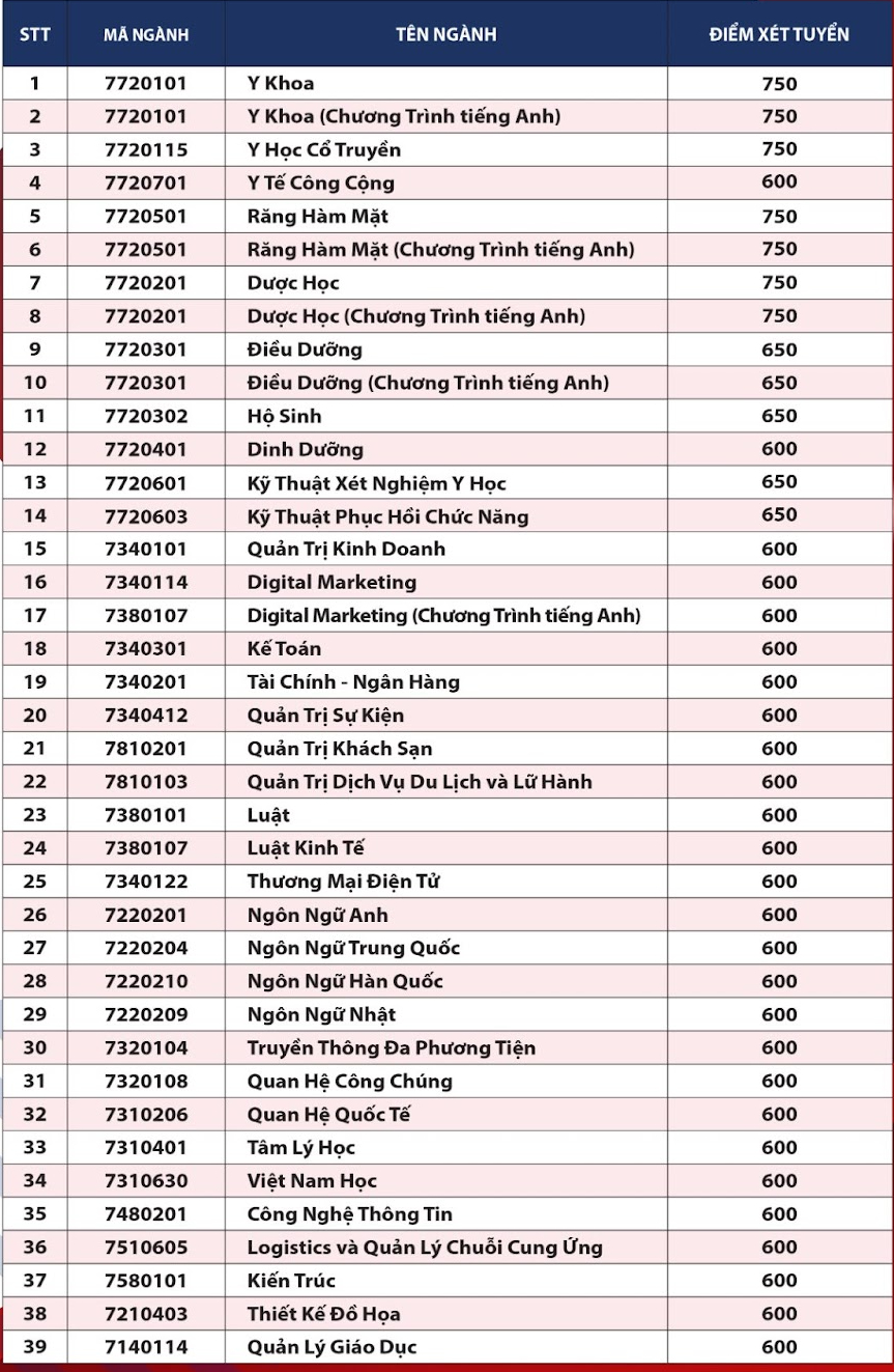 Thêm nhiều trường đại học ở TP.HCM công bố điểm xét tuyển- Ảnh 6. Thêm nhiều trường đại học ở TP.HCM công bố điểm xét tuyển- Ảnh 6.