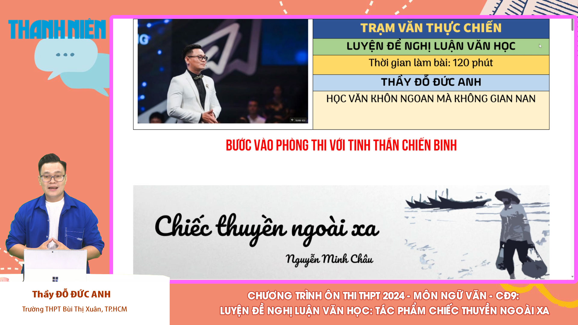 Bí quyết ôn thi tốt nghiệp THPT đạt điểm cao: 'Thực chiến' nghị luận văn học- Ảnh 1. Bí quyết ôn thi tốt nghiệp THPT đạt điểm cao: 'Thực chiến' nghị luận văn học- Ảnh 1.