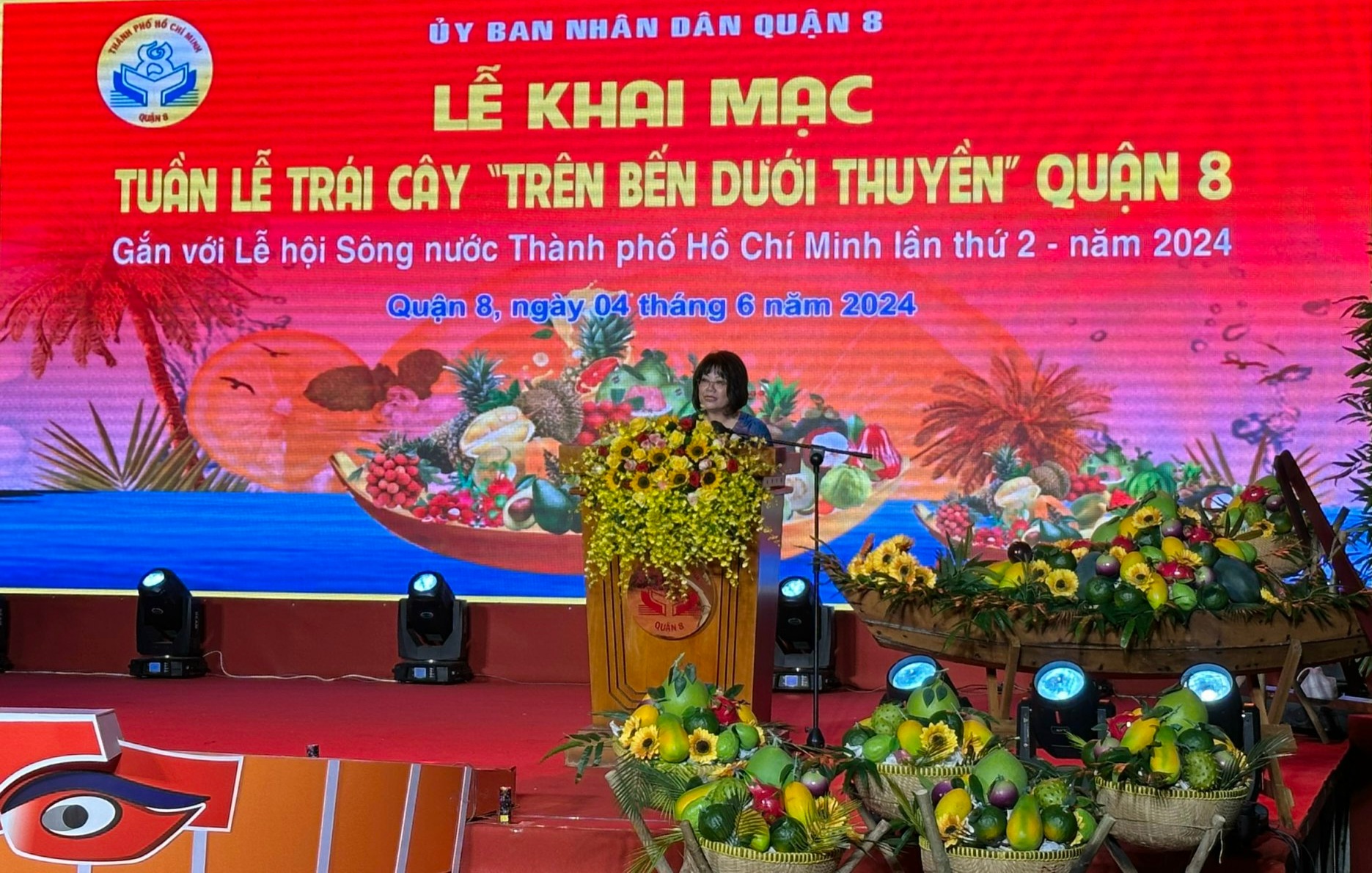 Thưởng thức trái cây đặc sản Nam bộ tại Tuần lễ trái cây "Trên bến dưới thuyền" - Ảnh 1. Thưởng thức trái cây đặc sản Nam bộ tại Tuần lễ trái cây "Trên bến dưới thuyền" - Ảnh 1.