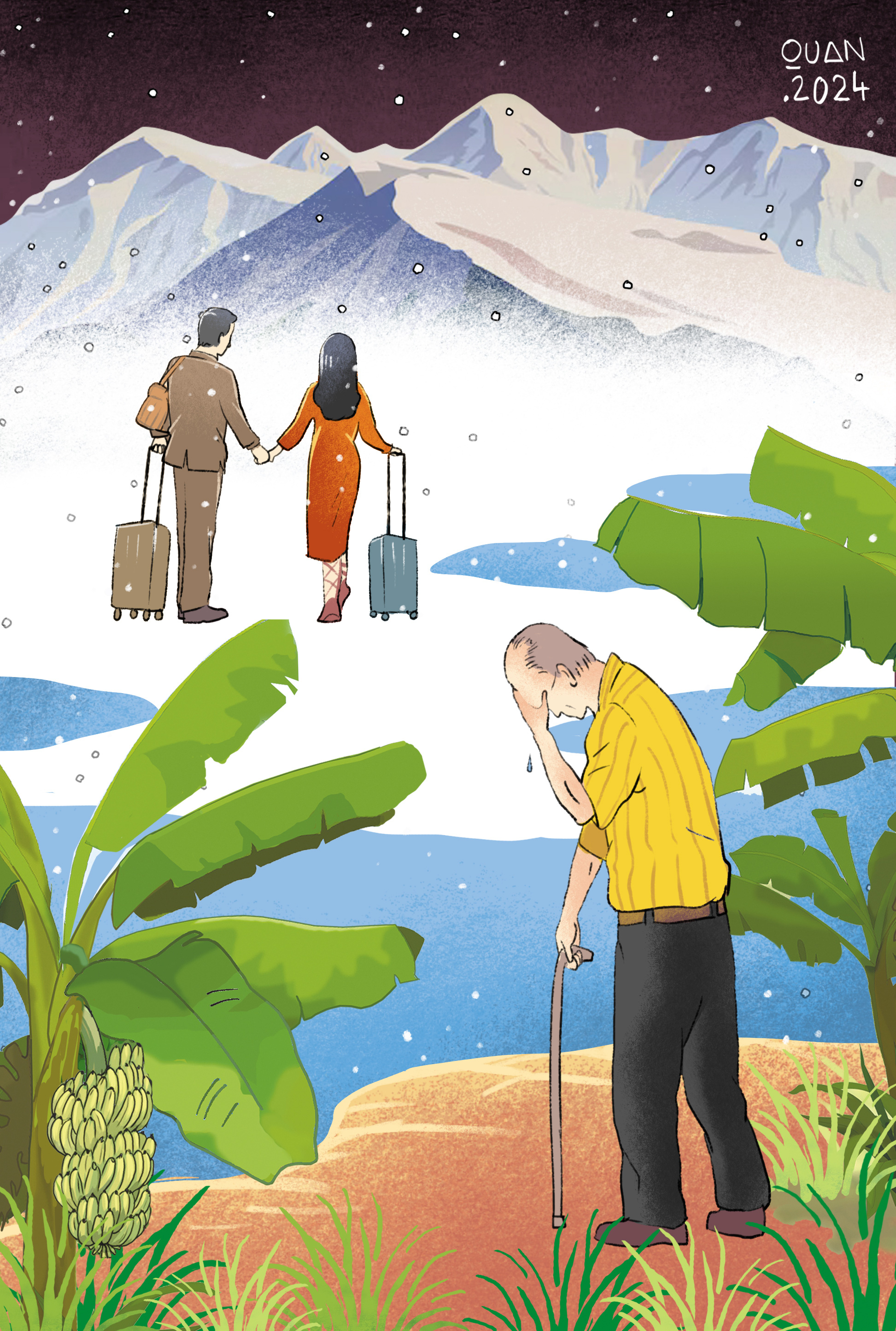 Minh họa: ĐẶNG HỒNG QUÂN Minh họa: ĐẶNG HỒNG QUÂN