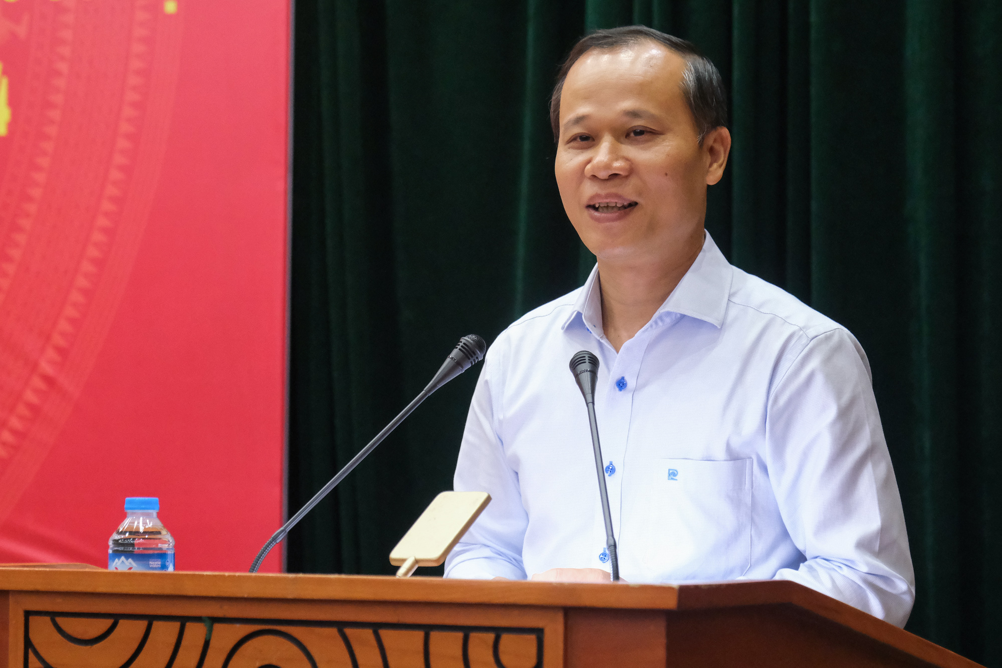 Ông Mai Sơn, phó chủ tịch Thường trực UBND tỉnh Bắc Giang - Ảnh: HÀ QUÂN Ông Mai Sơn, phó chủ tịch Thường trực UBND tỉnh Bắc Giang - Ảnh: HÀ QUÂN
