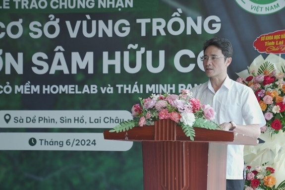 Đồng chí Hà Trọng Hải - Phó Chủ tịch UBND tỉnh Lai Châu góp mặt và phát biểu tại sự kiện. Đồng chí Hà Trọng Hải - Phó Chủ tịch UBND tỉnh Lai Châu góp mặt và phát biểu tại sự kiện