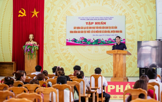 Quảng Bình: Xây dựng CLB sinh hoạt văn hóa dân gian vùng đồng bào dân tộc thiểu số - Ảnh 1. Quảng Bình: Xây dựng CLB sinh hoạt văn hóa dân gian vùng đồng bào dân tộc thiểu số - Ảnh 1.