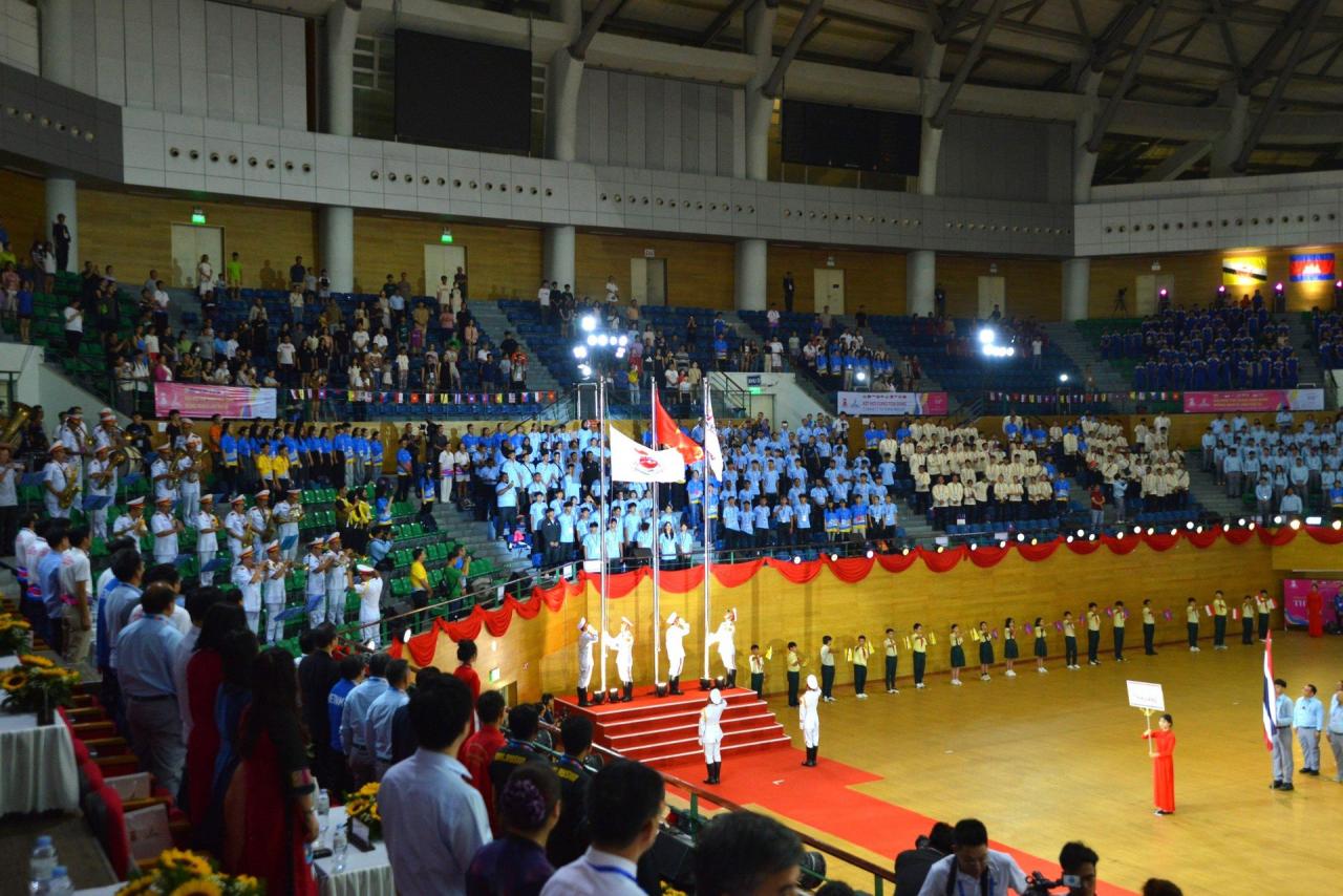 Đại hội Thể thao học sinh Đông Nam Á lần thứ 13 - “Kết nối cùng tỏa sáng” Đại hội Thể thao học sinh Đông Nam Á lần thứ 13 - “Kết nối cùng tỏa sáng”