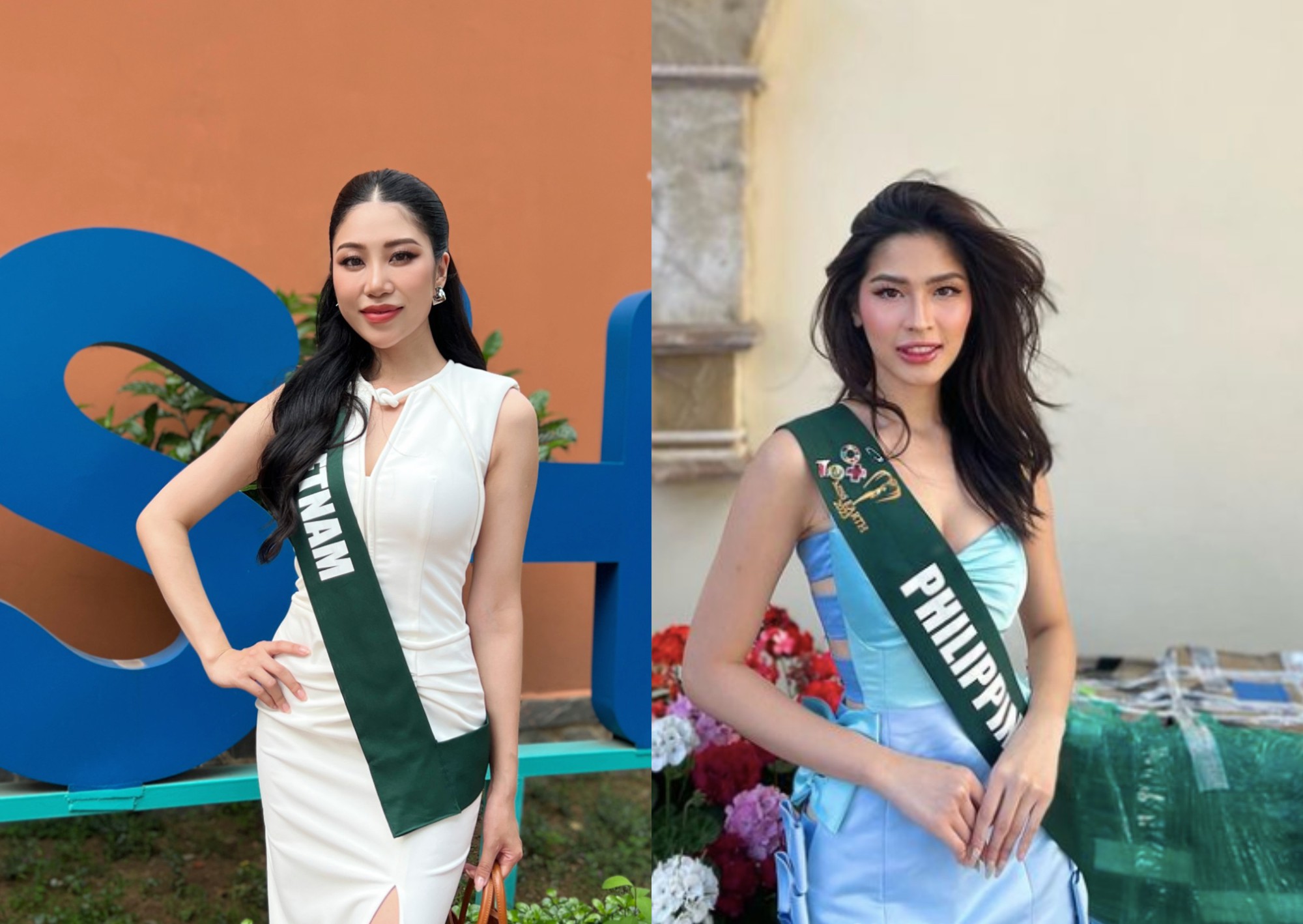 Trước chung kết Miss Earth 2023: Hoa hậu Lan Anh gặp sự cố vẫn nhận "tin vui", "vượt mặt" mỹ nhân Philippines - Ảnh 3. Trước chung kết Miss Earth 2023: Hoa hậu Lan Anh gặp sự cố vẫn nhận "tin vui", "vượt mặt" mỹ nhân Philippines - Ảnh 3.