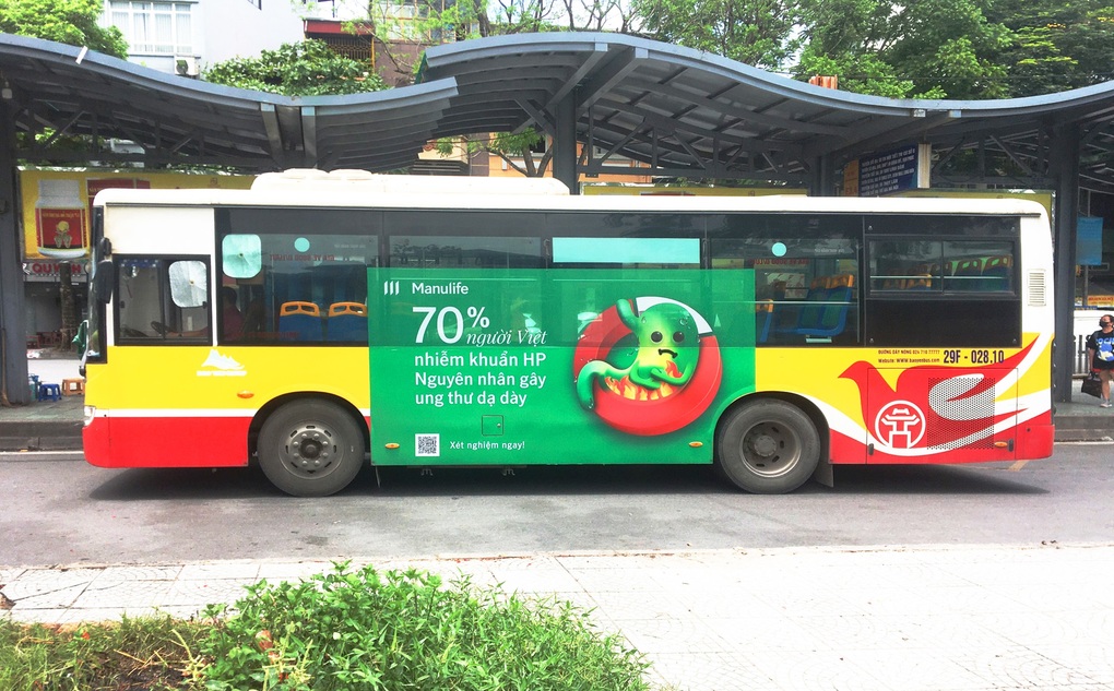 Thông điệp về bệnh lý tiêu hóa trên xe buýt được nhiều người chú ý - 2 Thông điệp về bệnh lý tiêu hóa trên xe buýt được nhiều người chú ý - 2
