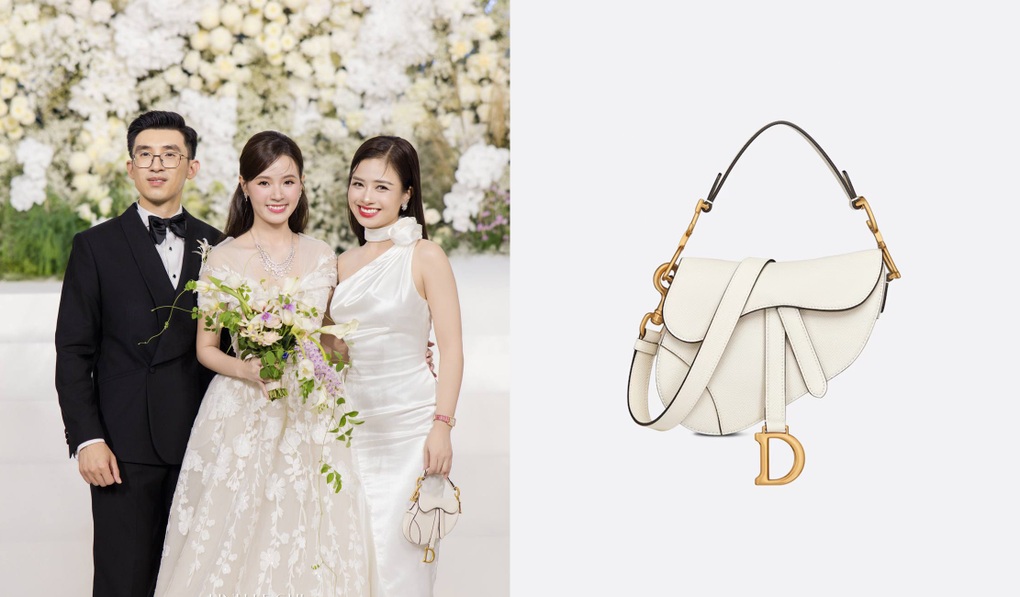 Nhã Phương, Sĩ Thanh xách túi Dior hơn 140 triệu đồng đến đám cưới Midu - 4 Nhã Phương, Sĩ Thanh xách túi Dior hơn 140 triệu đồng đến đám cưới Midu - 4