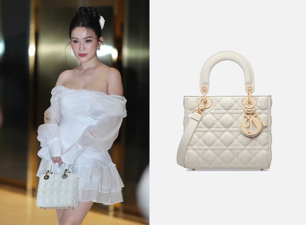 Nhã Phương, Sĩ Thanh xách túi Dior hơn 140 triệu đồng đến đám cưới Midu - 9 Nhã Phương, Sĩ Thanh xách túi Dior hơn 140 triệu đồng đến đám cưới Midu - 9