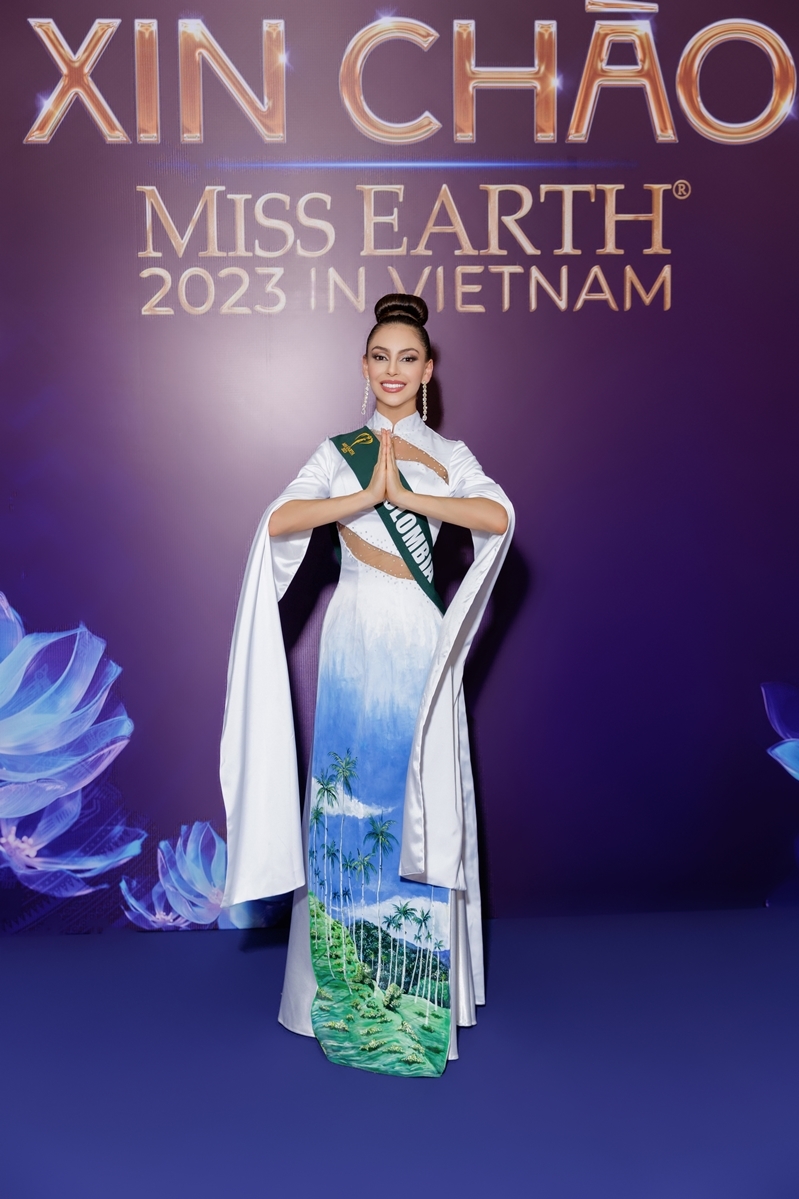 90 thí sinh Miss Earth 2023 mặc gợi cảm "đọ sắc": Hoa hậu Lan Anh, mỹ nhân Hàn Quốc nổi bật nhất? - Ảnh 8. 90 thí sinh Miss Earth 2023 mặc gợi cảm "đọ sắc": Hoa hậu Lan Anh, mỹ nhân Hàn Quốc nổi bật nhất? - Ảnh 8.