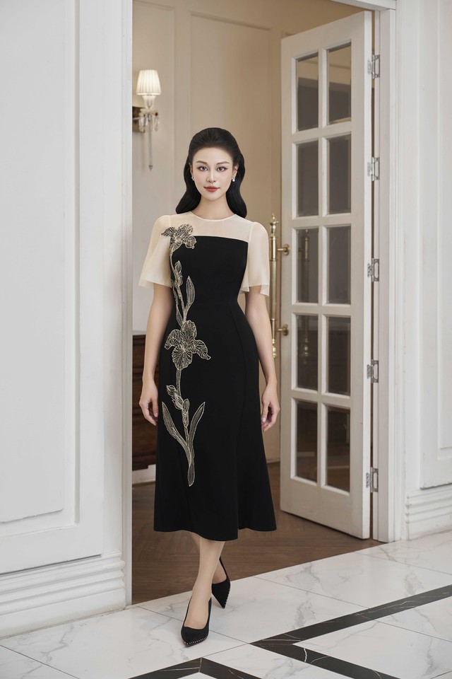 Nàng Diệp 'Người một nhà' cực quyến rũ khi diện đầm dạ hội sang trọng- Ảnh 3. Nàng Diệp 'Người một nhà' cực quyến rũ khi diện đầm dạ hội sang trọng- Ảnh 3.