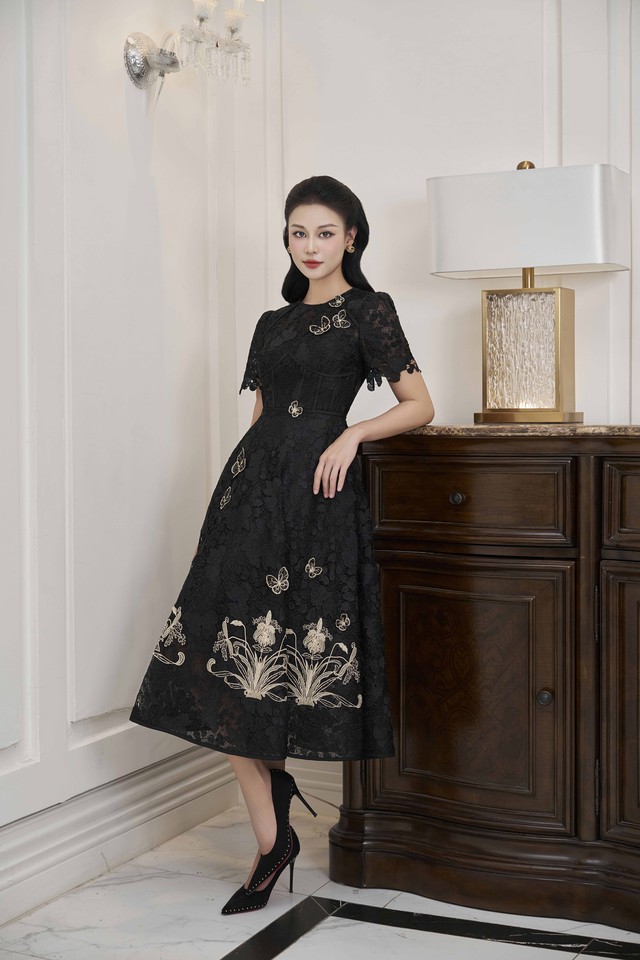 Nàng Diệp 'Người một nhà' cực quyến rũ khi diện đầm dạ hội sang trọng- Ảnh 5. Nàng Diệp 'Người một nhà' cực quyến rũ khi diện đầm dạ hội sang trọng- Ảnh 5.
