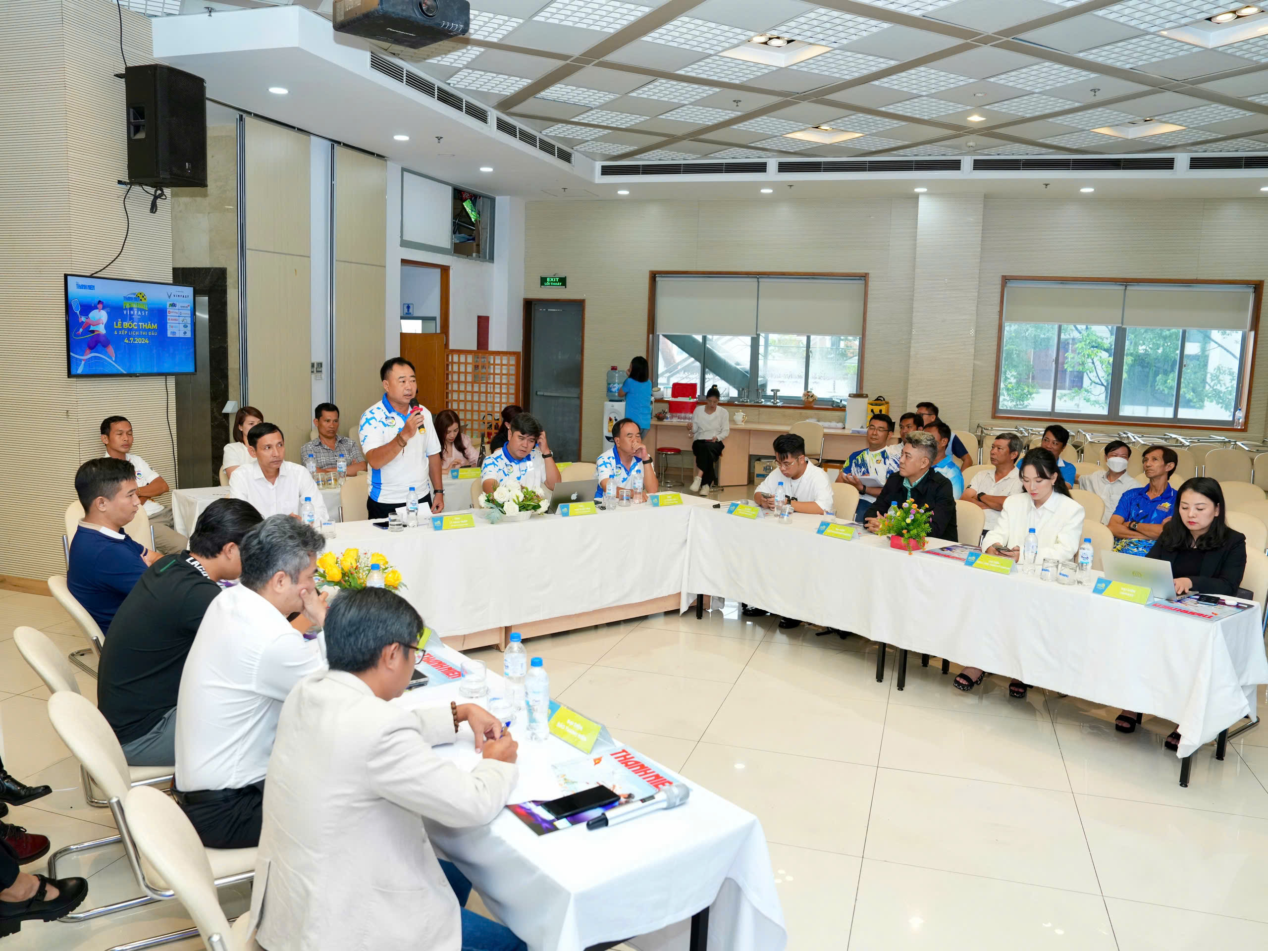 Nóng trận 'chung kết sớm' giải Pickleball Thanh Niên 2024 - Cúp VINFAST- Ảnh 6. Nóng trận 'chung kết sớm' giải Pickleball Thanh Niên 2024 - Cúp VINFAST- Ảnh 6.