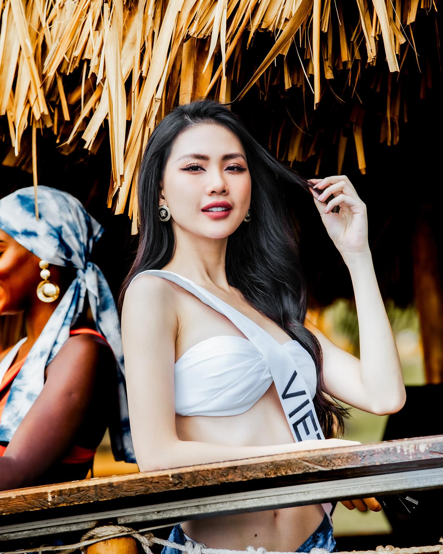 Nhan sắc dàn đối thủ "đáng gờm" của Bùi Quỳnh Hoa khi bikini quyến rũ trước chung kết Miss Universe 2023 - Ảnh 8. Nhan sắc dàn đối thủ "đáng gờm" của Bùi Quỳnh Hoa khi bikini quyến rũ trước chung kết Miss Universe 2023 - Ảnh 8.