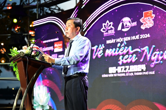 Khai mạc Ngày hội Sen Huế 2024 - "Về miền Sen ngự" - Ảnh 4. Khai mạc Ngày hội Sen Huế 2024 - "Về miền Sen ngự" - Ảnh 4.