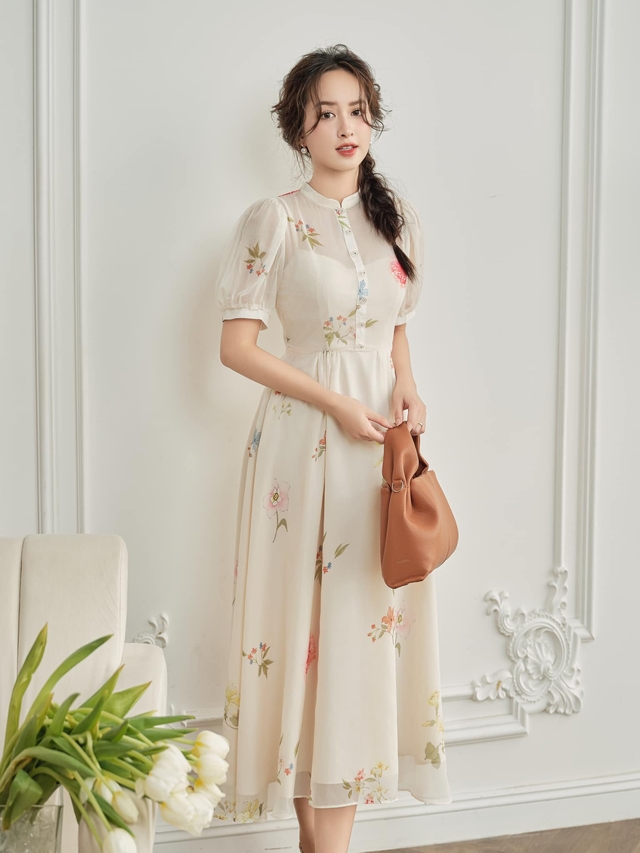 Những mẫu đầm mặc đi làm, đi chơi đều hợp- Ảnh 4. Những mẫu đầm mặc đi làm, đi chơi đều hợp- Ảnh 4.
