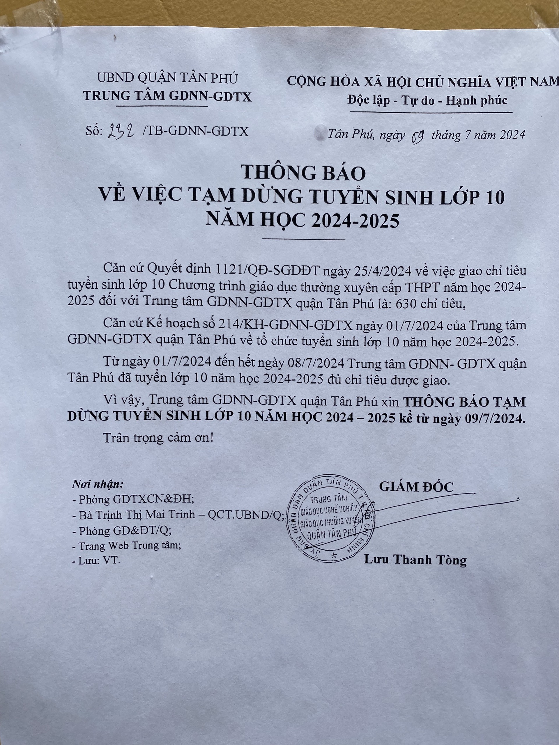 Phụ huynh tá hỏa vì hệ giáo dục thường xuyên hết chỉ tiêu- Ảnh 5. Phụ huynh tá hỏa vì hệ giáo dục thường xuyên hết chỉ tiêu- Ảnh 5.
