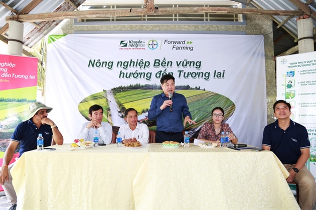 Trung tâm Khuyến nông Quốc gia và Công ty Bayer được trao giải thưởng quốc tế nhờ sáng kiến trong trồng lúa- Ảnh 3. Trung tâm Khuyến nông Quốc gia và Công ty Bayer được trao giải thưởng quốc tế nhờ sáng kiến trong trồng lúa- Ảnh 3.