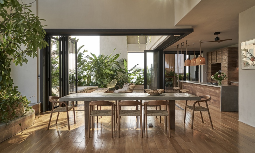 Căn penthouse có nội thất lấy cảm hứng từ resort nhiệt đới tại TPHCM - 2 Căn penthouse có nội thất lấy cảm hứng từ resort nhiệt đới tại TPHCM - 2
