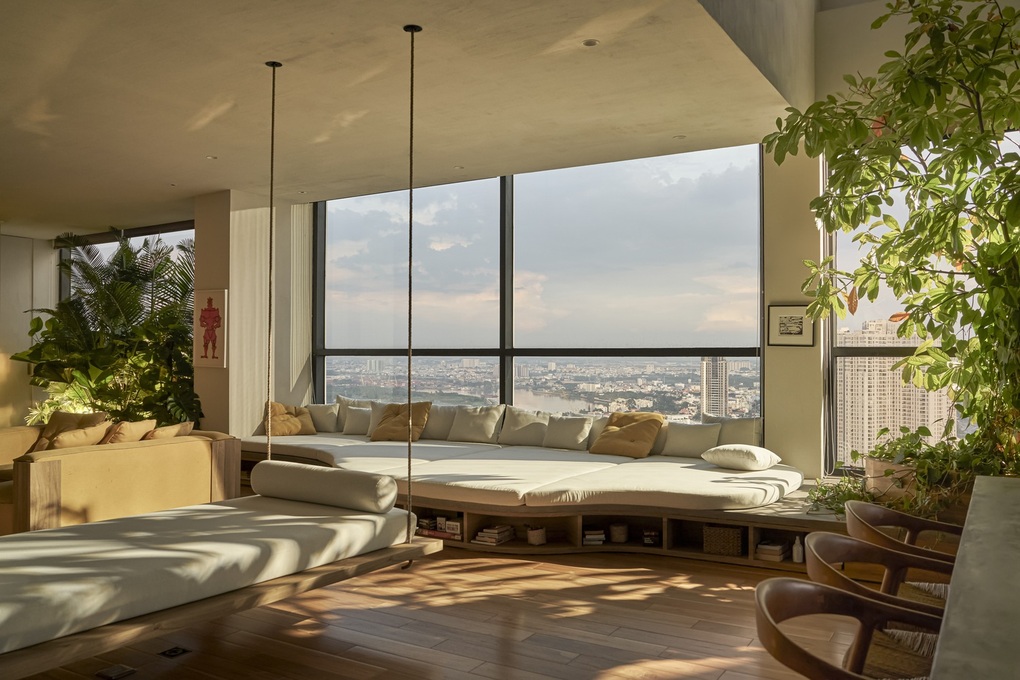 Căn penthouse có nội thất lấy cảm hứng từ resort nhiệt đới tại TPHCM - 4 Căn penthouse có nội thất lấy cảm hứng từ resort nhiệt đới tại TPHCM - 4