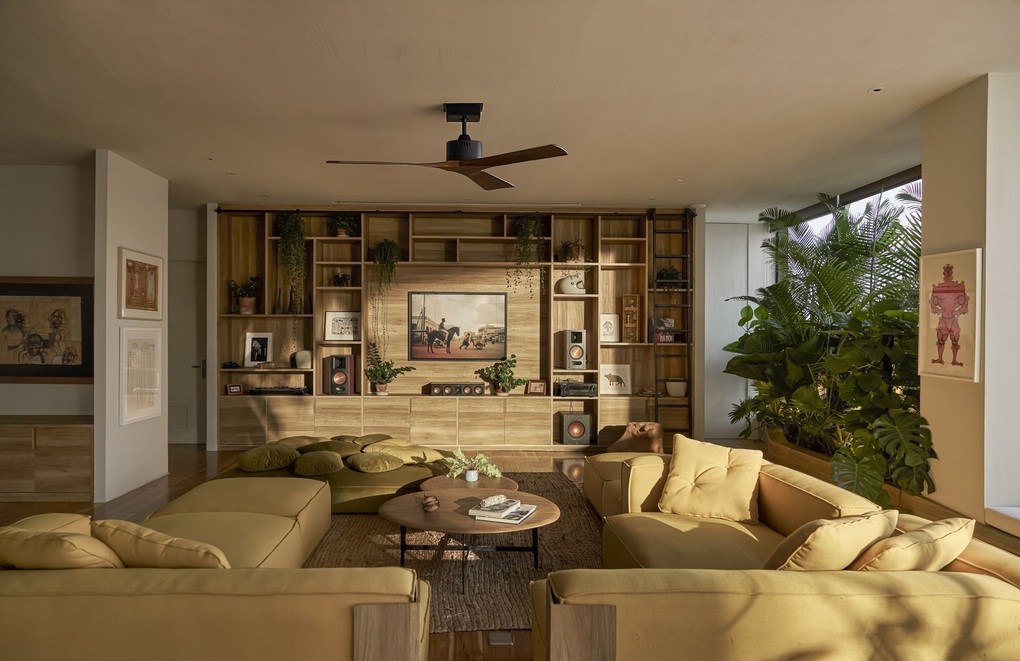 Căn penthouse có nội thất lấy cảm hứng từ resort nhiệt đới tại TPHCM - 5 Căn penthouse có nội thất lấy cảm hứng từ resort nhiệt đới tại TPHCM - 5