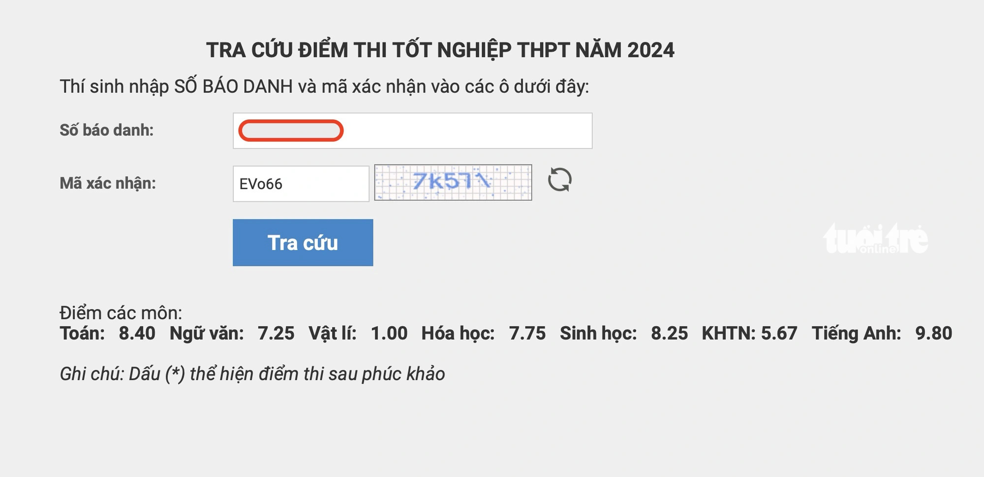 Nhiều thí sinh có điểm xét tuyển đại học rất cao nhưng rớt tốt nghiệp THPT- Ảnh 3. Thí sinh tại Hải Phòng bị liệt môn vật lý - Ảnh: M.G.