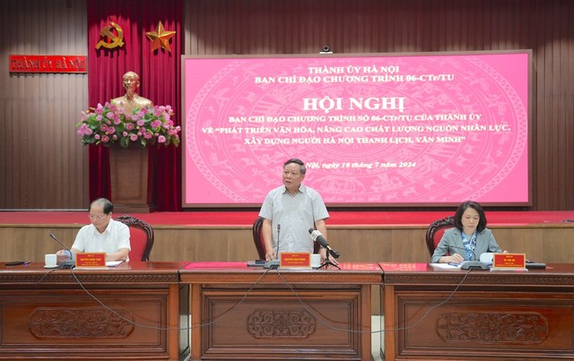 Hà Nội đạt nhiều kết quả tích cực về phát triển văn hóa, con người Thủ đô - Ảnh 2. Hà Nội đạt nhiều kết quả tích cực về phát triển văn hóa, con người Thủ đô - Ảnh 2.