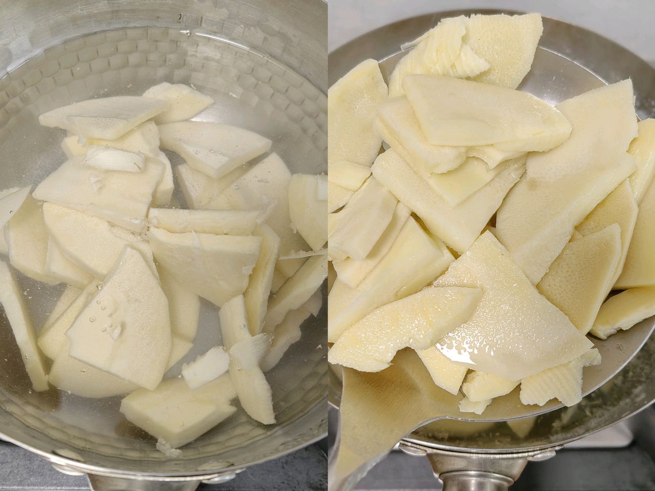 Canh sườn nấu măng nấm - món ngon cho bữa cơm ngày hè - Ảnh 4. Canh sườn nấu măng nấm - món ngon cho bữa cơm ngày hè - Ảnh 4.