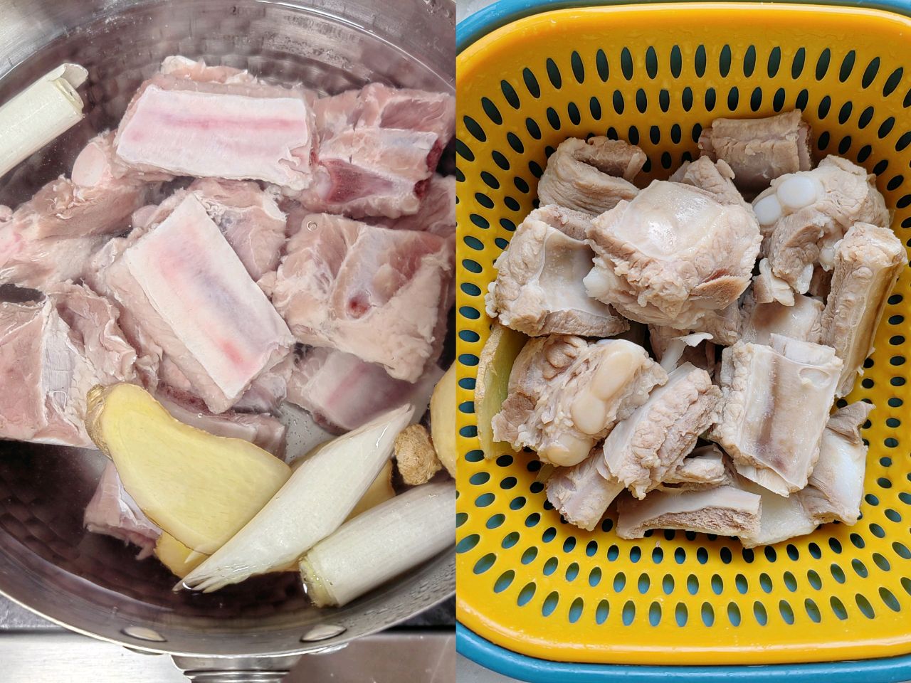 Canh sườn nấu măng nấm - món ngon cho bữa cơm ngày hè - Ảnh 5. Canh sườn nấu măng nấm - món ngon cho bữa cơm ngày hè - Ảnh 5.