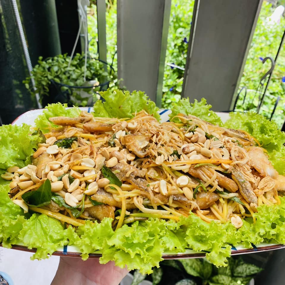 Cách làm gỏi cá 1 nắng đu đủ cực ngon - Ảnh 6. Cách làm gỏi cá 1 nắng đu đủ cực ngon - Ảnh 6.