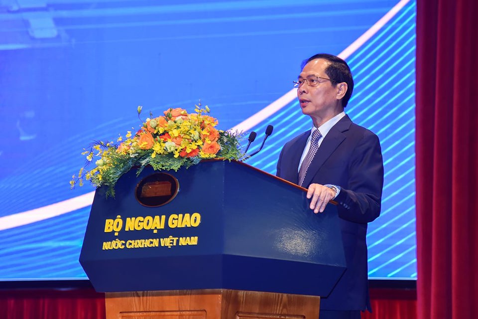 Bộ trưởng Ngoại giao Bùi Thanh Sơn. Ảnh: BNG