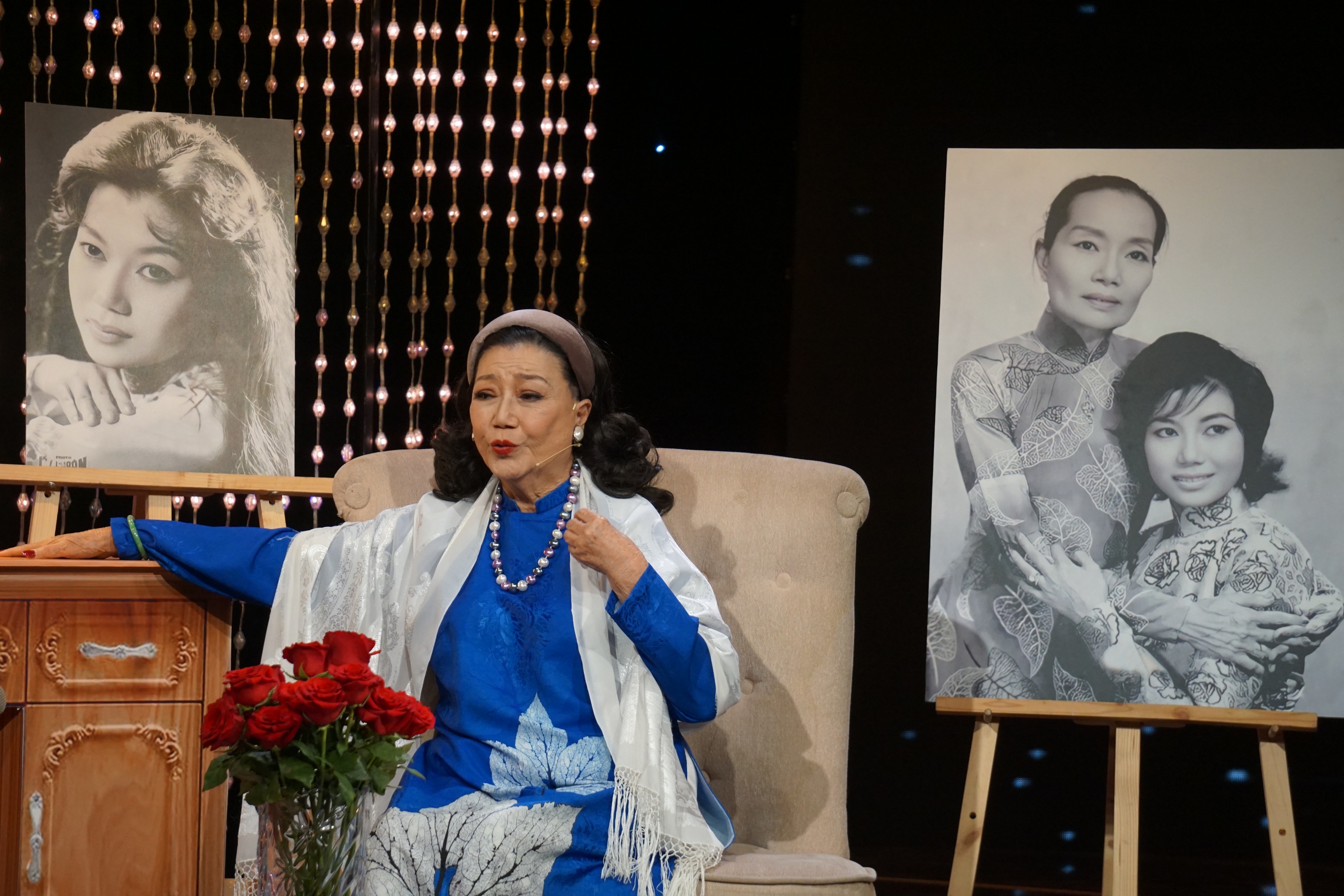 Lệ Thủy, Elvis Phương, Đàm Vĩnh Hưng xúc động đêm vinh danh Kỳ nữ Kim Cương- Ảnh 4. Lệ Thủy, Elvis Phương, Đàm Vĩnh Hưng xúc động đêm vinh danh Kỳ nữ Kim Cương- Ảnh 4.