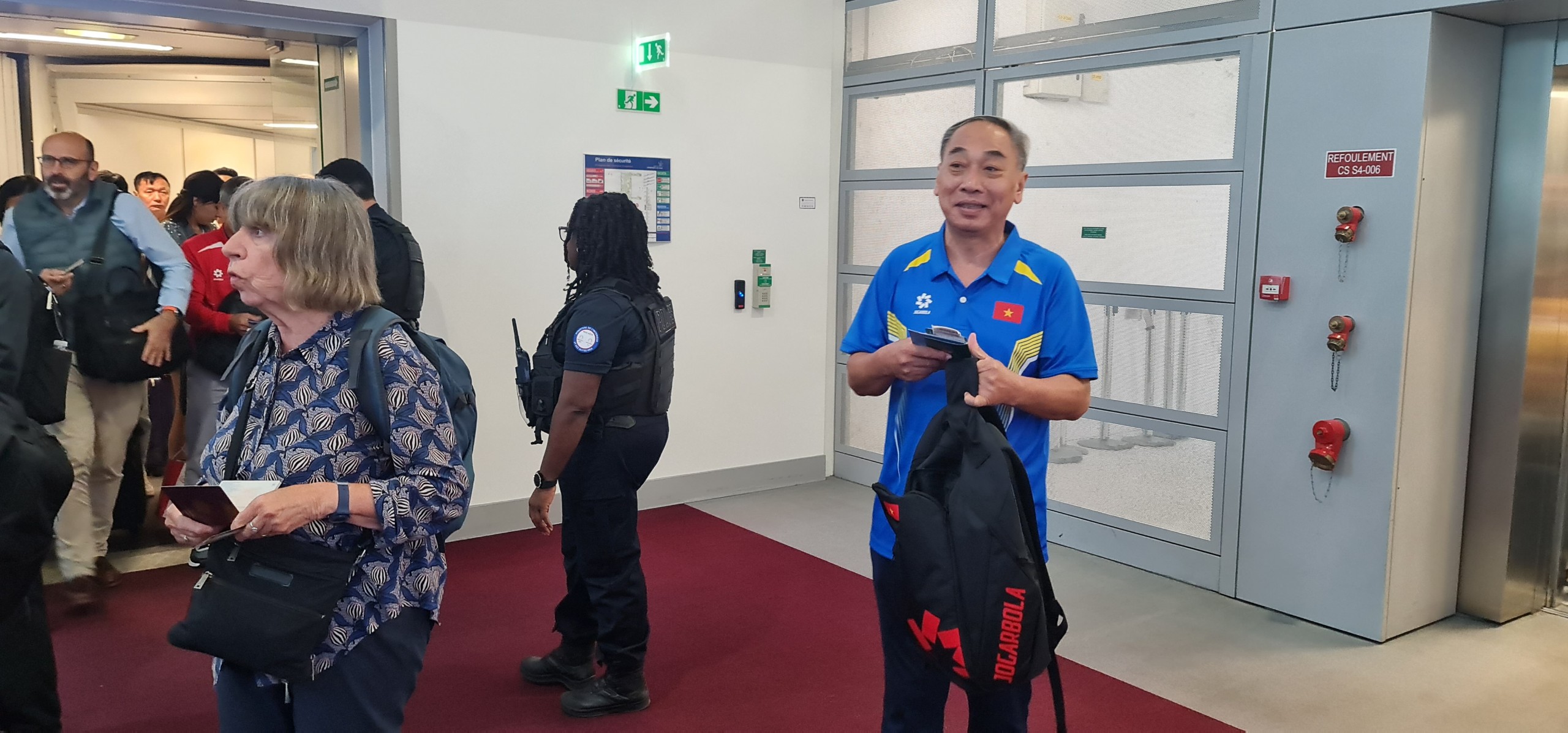 Đoàn thể thao Việt Nam đã đến Pháp an toàn, được tiếp đón đặc biệt tại làng Olympic- Ảnh 2. Đoàn thể thao Việt Nam đã đến Pháp an toàn, được tiếp đón đặc biệt tại làng Olympic- Ảnh 2.
