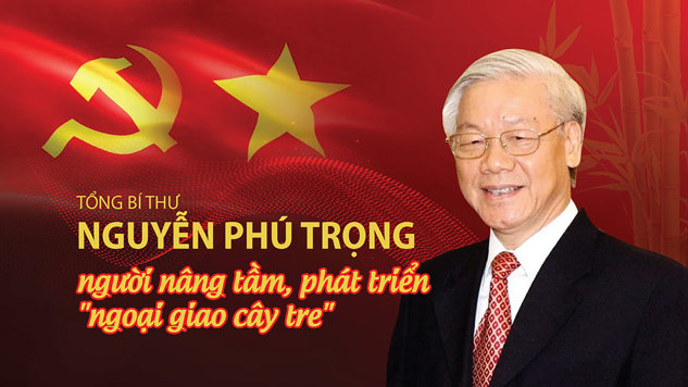 Tổng Bí thư Nguyễn Phú Trọng - người nâng tầm, phát triển "ngoại giao cây tre" Tổng Bí thư Nguyễn Phú Trọng - người nâng tầm, phát triển "ngoại giao cây tre"