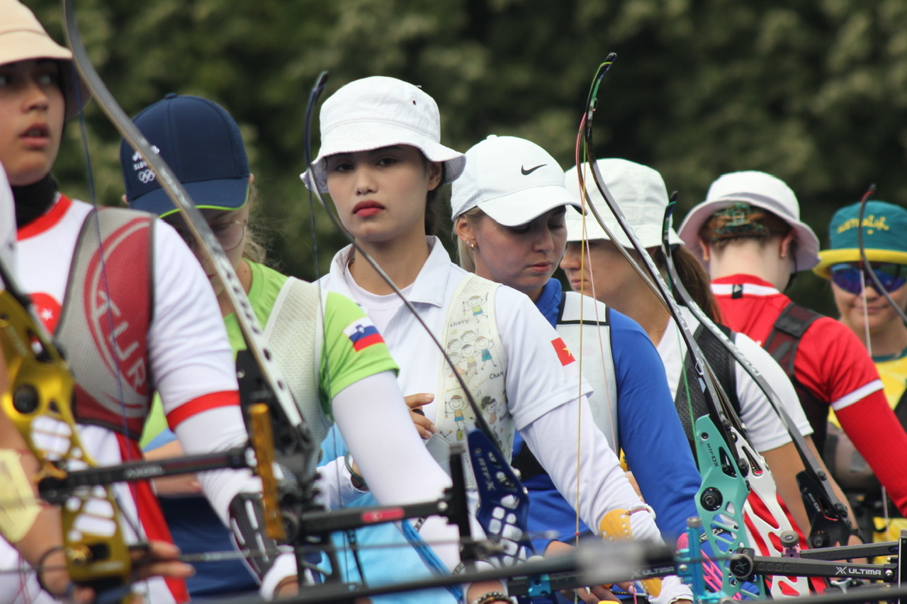 Đỗ Thị Ánh Nguyệt: 'Tôi hơi run nhưng sẽ cố gắng vượt qua cung thủ Iran'- Ảnh 2. Đỗ Thị Ánh Nguyệt: 'Tôi hơi run nhưng sẽ cố gắng vượt qua cung thủ Iran'- Ảnh 2.