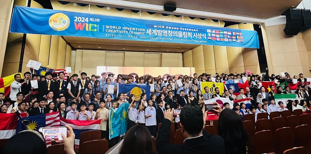 Học sinh Việt Nam đoạt Huy chương Vàng tại Cuộc thi Olympic Phát minh và Sáng chế thế giới- Ảnh 2. Học sinh Việt Nam đoạt Huy chương Vàng tại Cuộc thi Olympic Phát minh và Sáng chế thế giới- Ảnh 2.