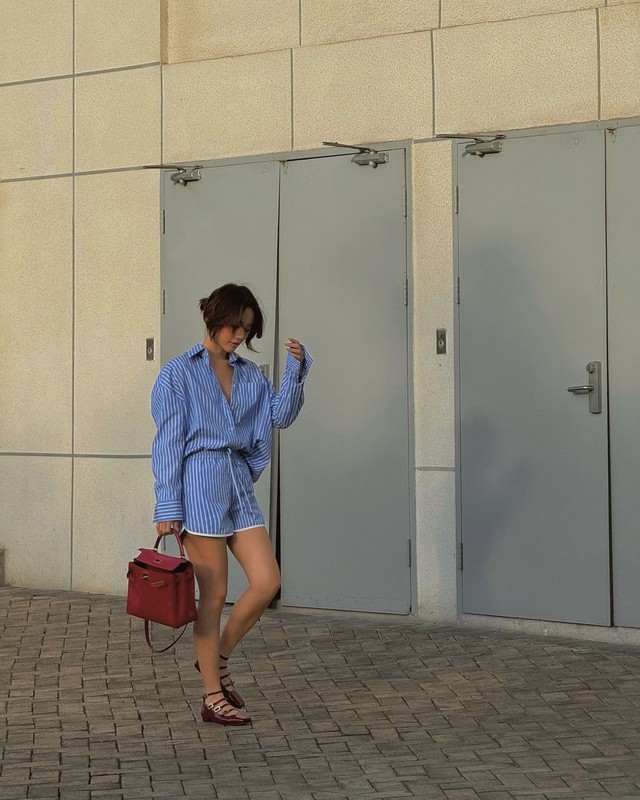 Mùa hè vẫn chưa hết hot với sơ mi bánh bèo- Ảnh 7. Mùa hè vẫn chưa hết hot với sơ mi bánh bèo- Ảnh 7.